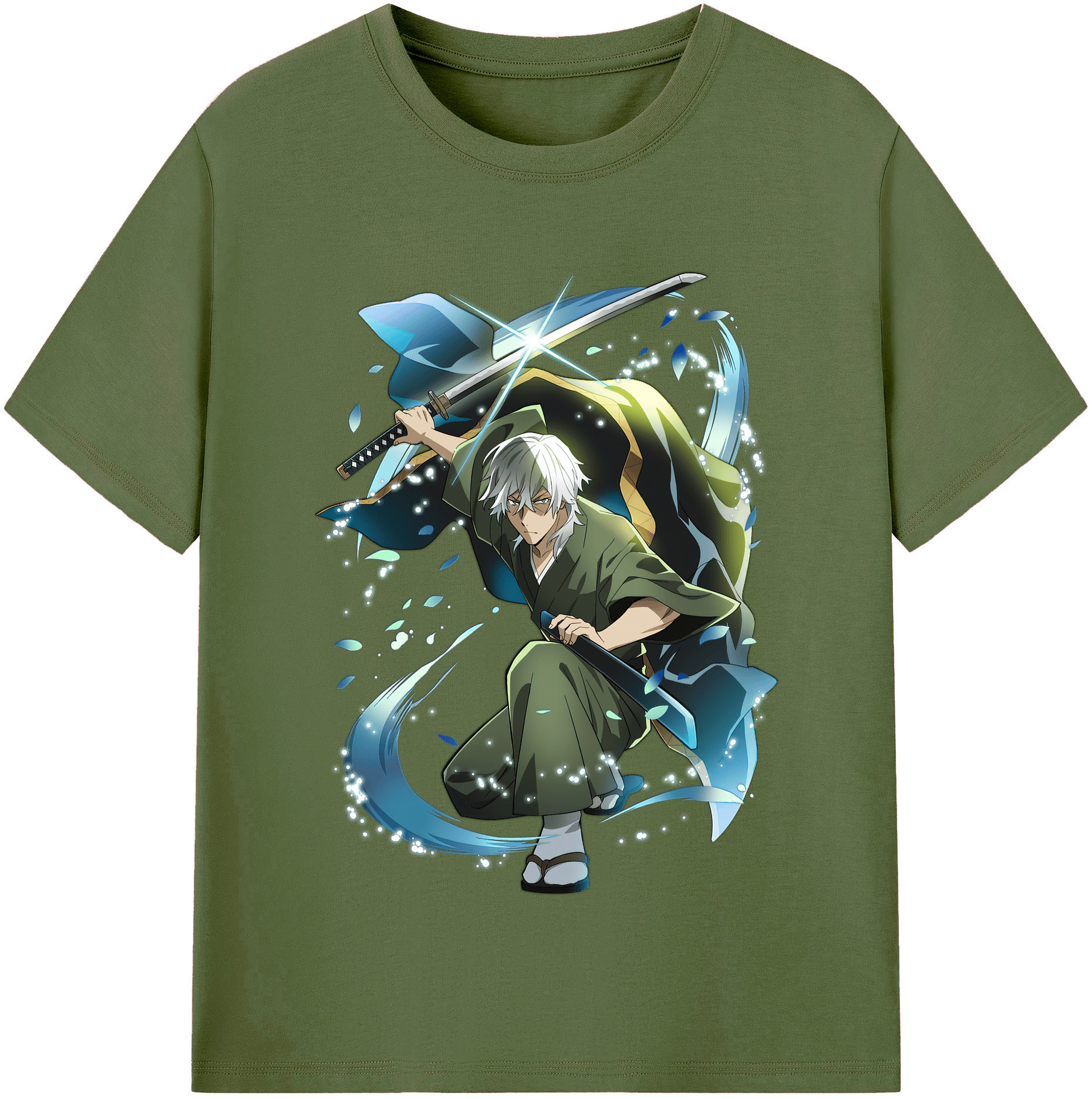 （画像用） 文豪ストレイドッグス Bungo Stray Dogs 綿100％半袖Tシャツ（フロントプリント）